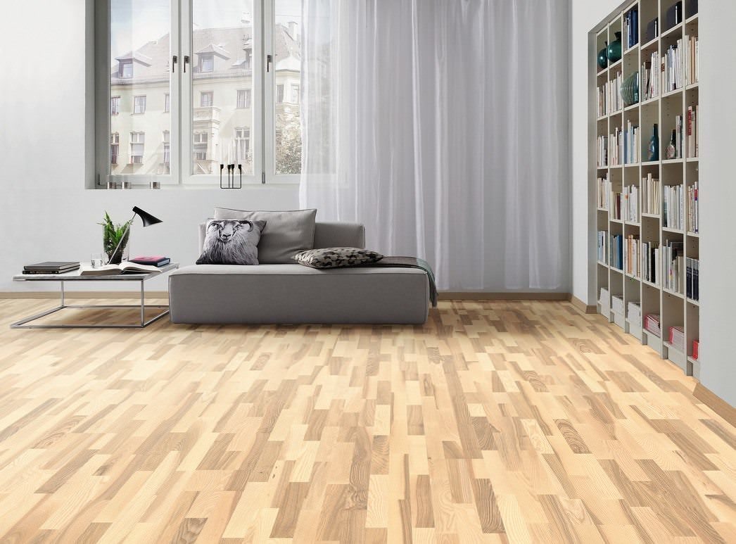 Immagine del prodotto 2 3-strip Frassino bianco chiaro Favorit spazzolato