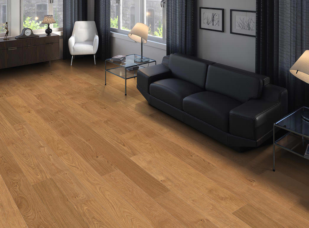 HARO PARQUET 4000 Plancia Duna 4B Rovere Markant spazzolato naturaLin plus Maschio/femmina