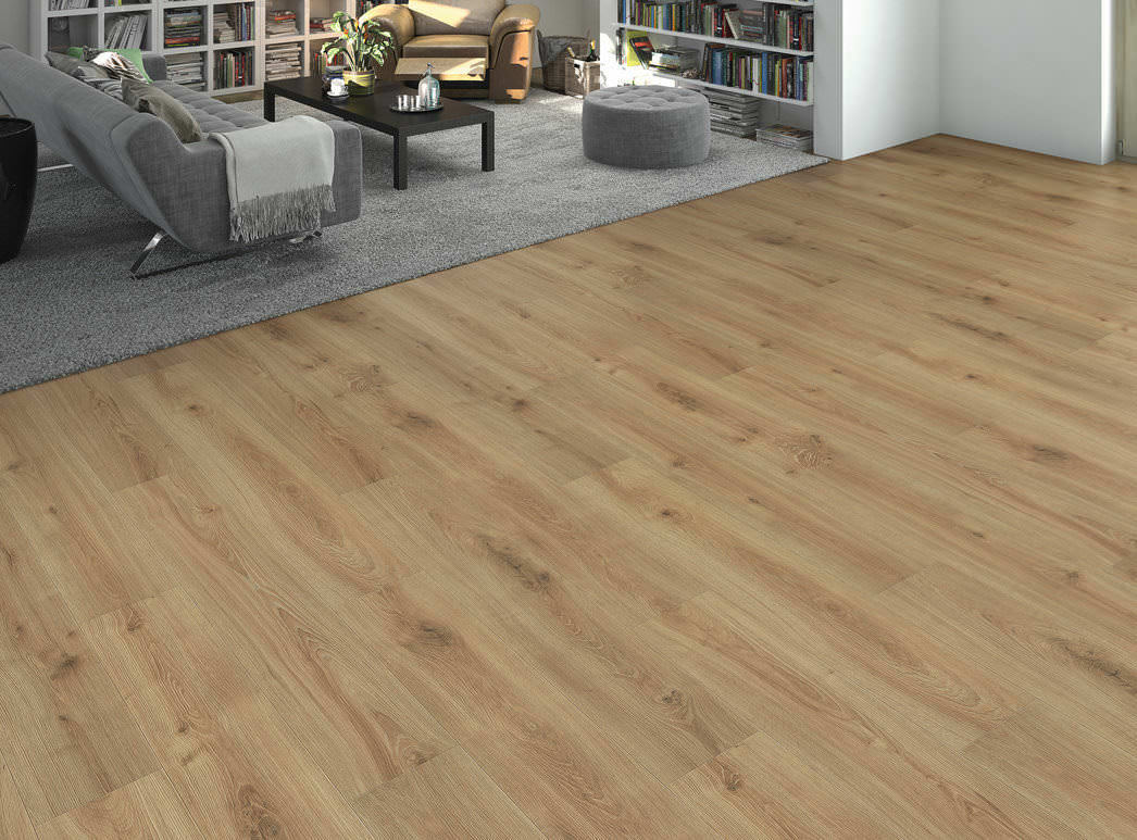 HARO Pavimento in laminato edizione speciale NKL31 Plancia Rovere Olbia* spazzolato opaco Top Connect