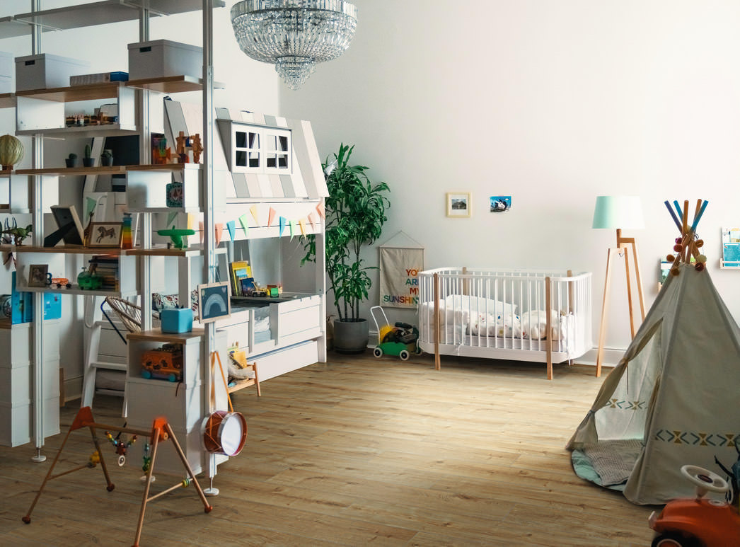 HARO Pavimento in laminato edizione speciale NKL31 Plancia Rovere Siena puro* spazzolato opaco Silent Pro Top Connect