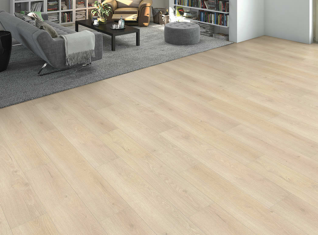 HARO Pavimento in laminato TRITTY 90 Plancia 4B Rovere Flavia bianco* authentic Top Connect