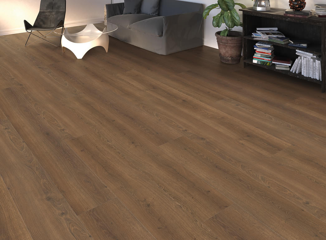 HARO Pavimento in laminato TRITTY 200 Aqua Gran Via 4B Rovere Flavia affumicato* authentic Silent CT Top Connect