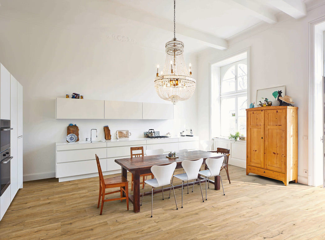 HARO Pavimento design DISANO LifeAqua Plancia 4B Rovere Mainz* spazzolato Top Connect