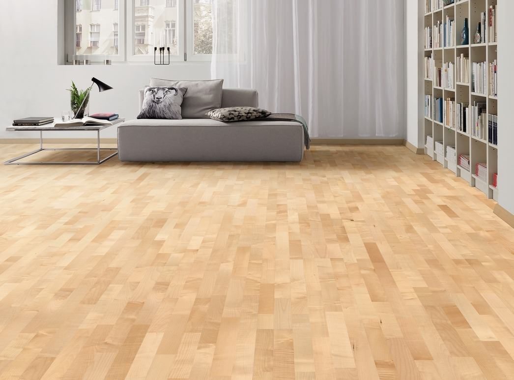 HARO PARQUET 2500 3-strip Acero europeo Favorit naturaDur Top Connect