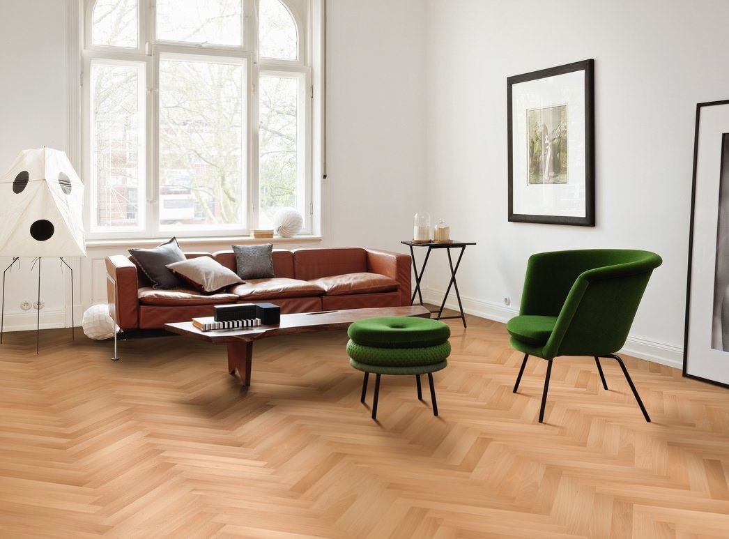 HARO PARQUET 4000 Listello Allegro Faggio evaporato Trend naturaDur Maschio/femmina