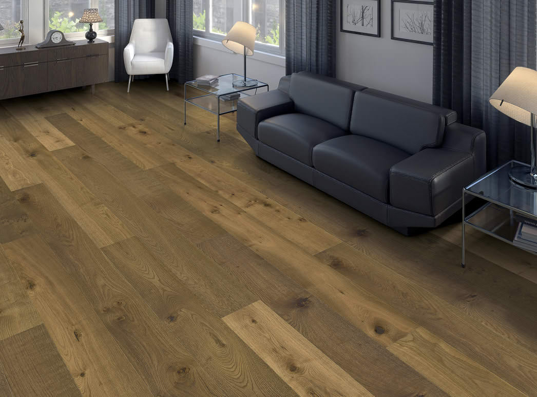 HARO PARQUET 4000 Plancia 180 4B Rovere affumicato Sauvage piallato naturaLin plus Top Connect