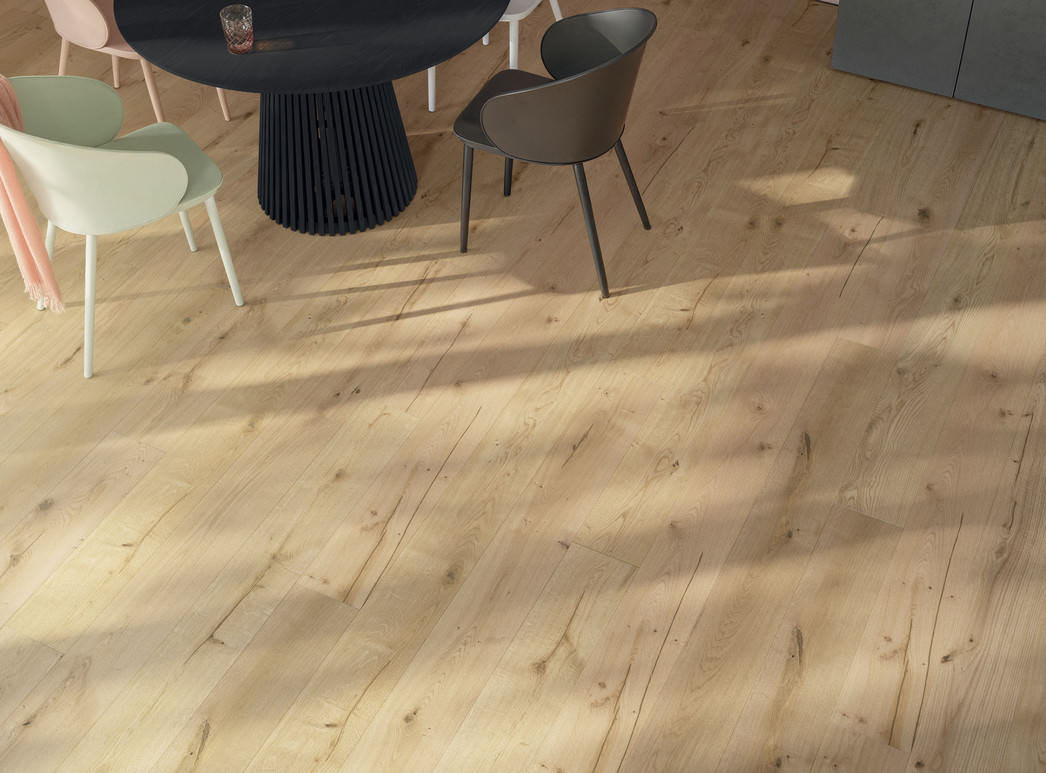 Immagine da Plancia 180 4B Rovere Chiaro Rustikal spazzolato