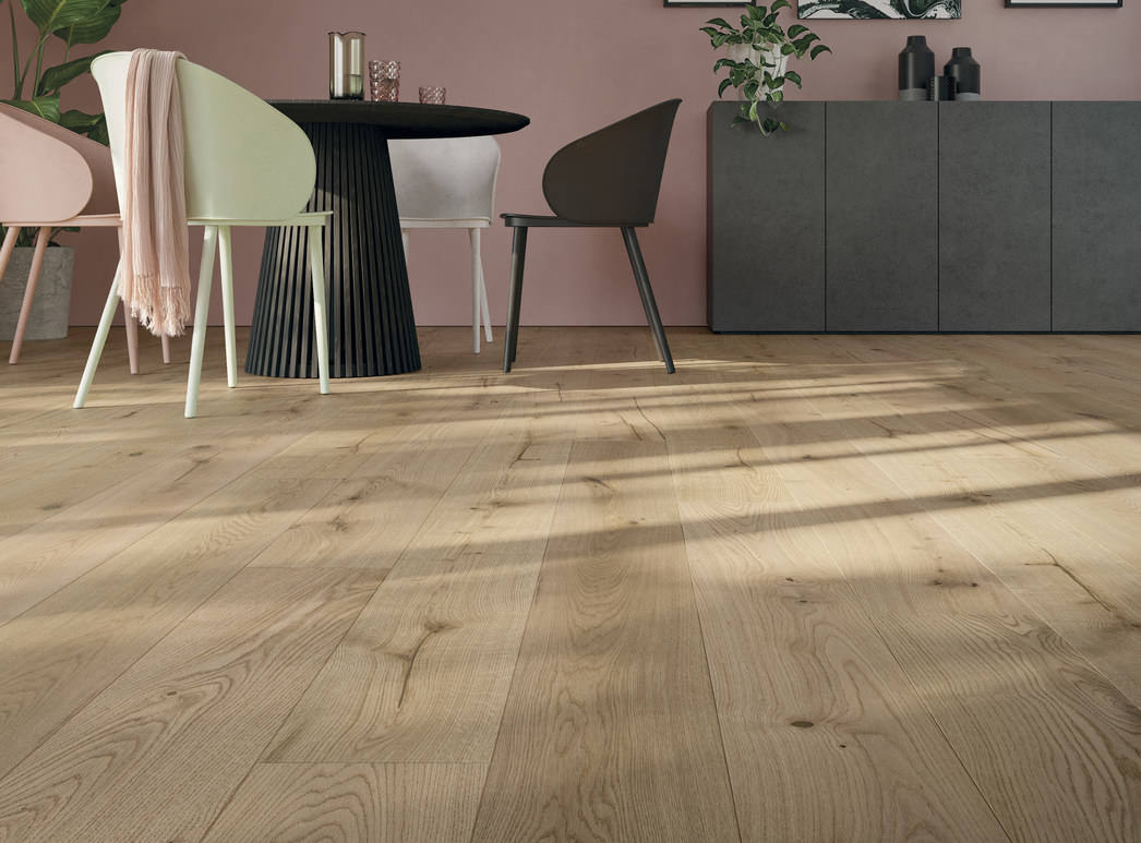 Immagine da Plancia 180 4B Rovere Chiaro Rustikal spazzolato