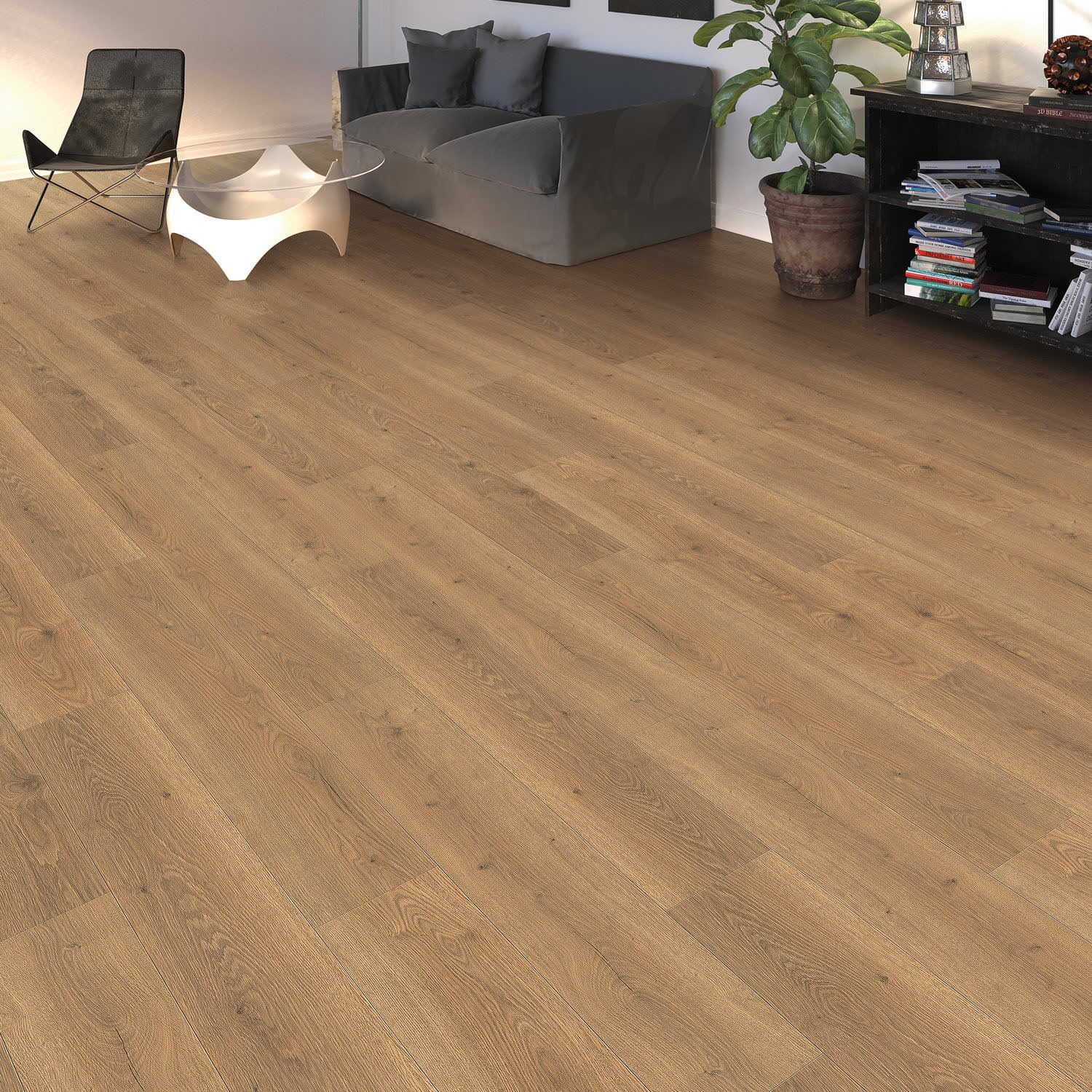 HARO Pavimento in laminato TRITTY 200 Aqua Plancia 4B Rovere Flavia natur* authentic Silent CT Top Connect