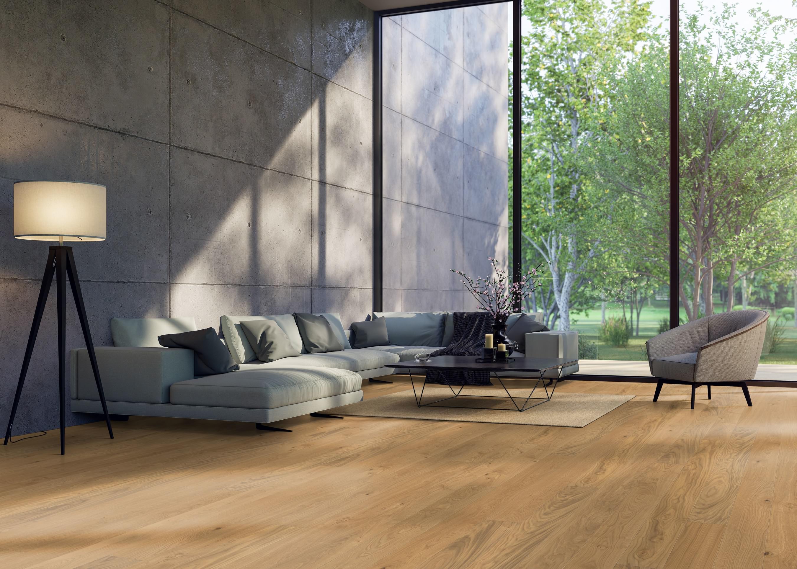 HARO PARQUET 4000 Plancia Maxim 4B Rovere Markant spazzolato naturaLin plus Maschio/femmina