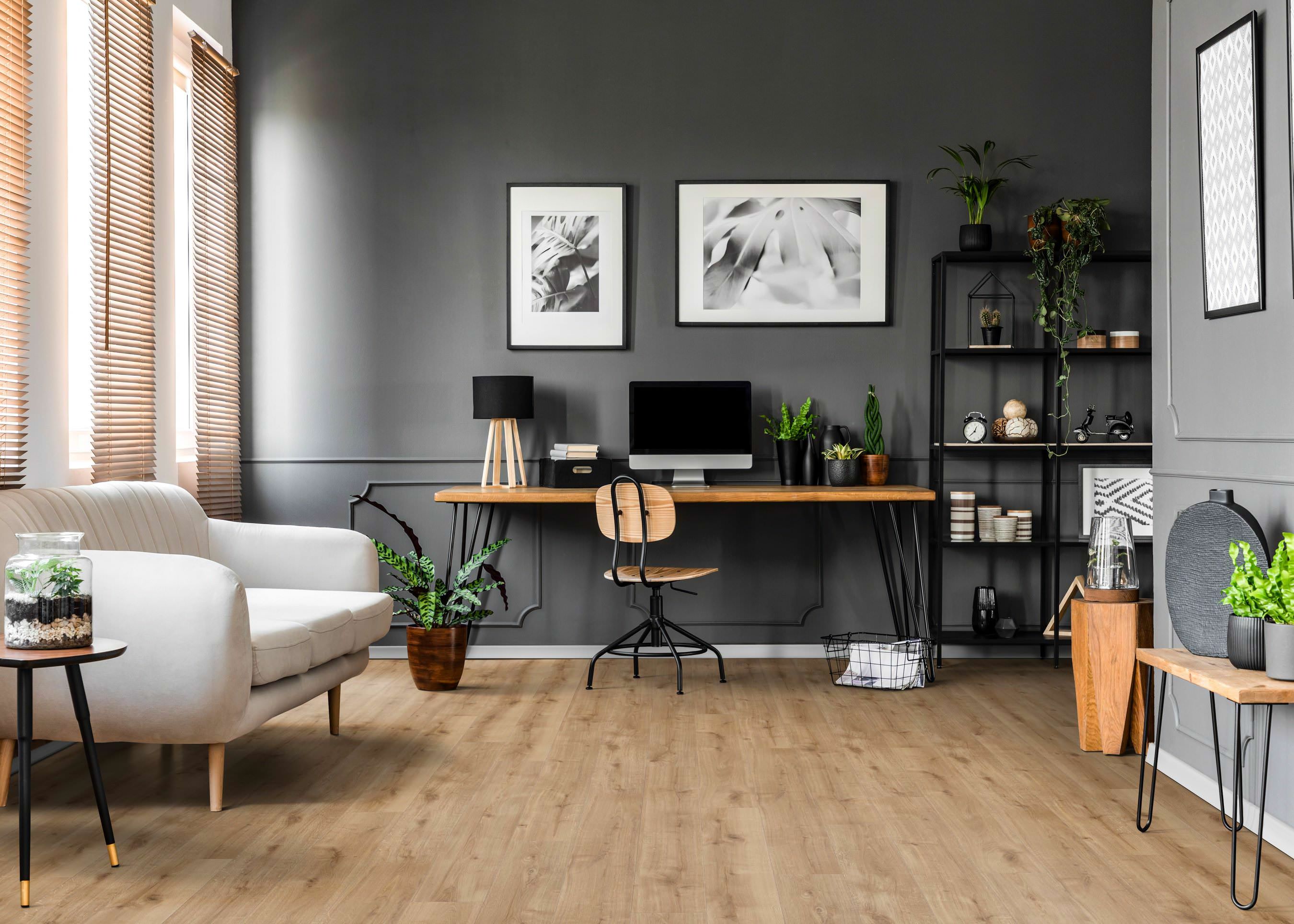 HARO Pavimento in laminato edizione speciale NKL32 Plancia 4B Rovere Calla natur* spazzolato Silent Pro Top Connect