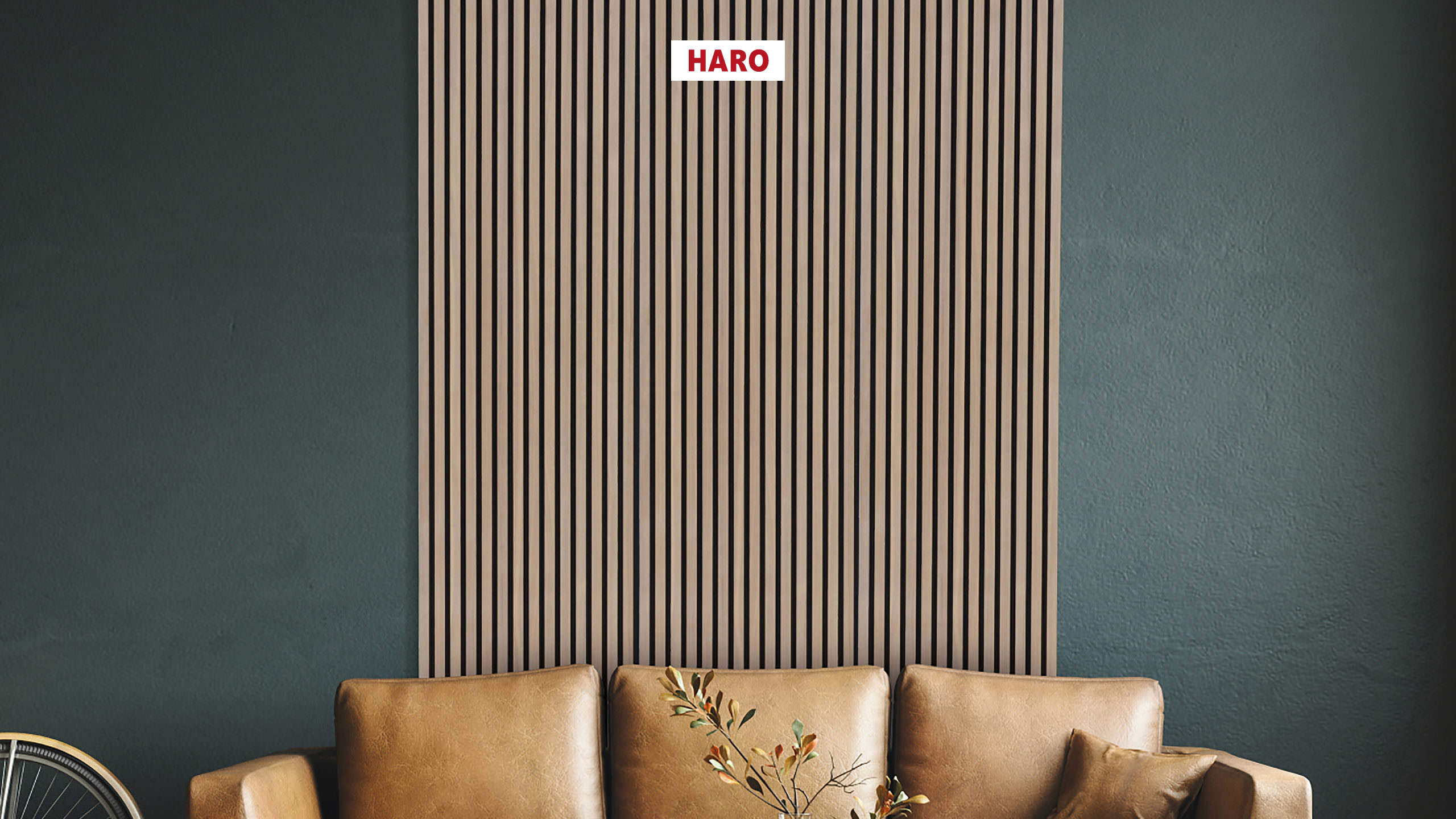 HARO WALL 19 mm Design Stripe Rovere impiallacciato