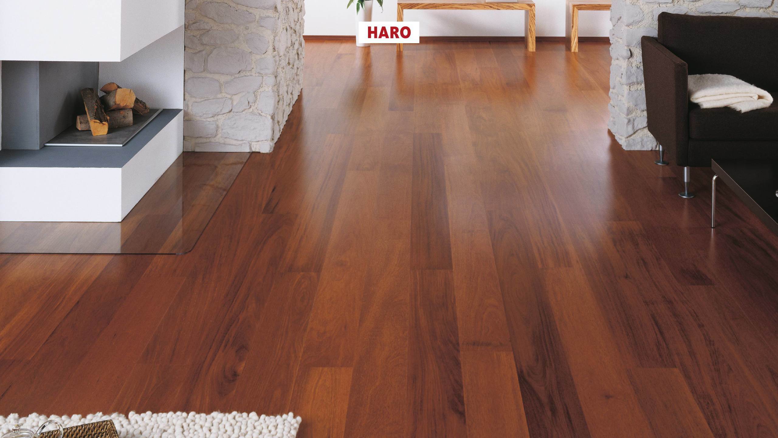 HARO PARQUET 4000 Plancia 180 Merbau permaDur Top Connect