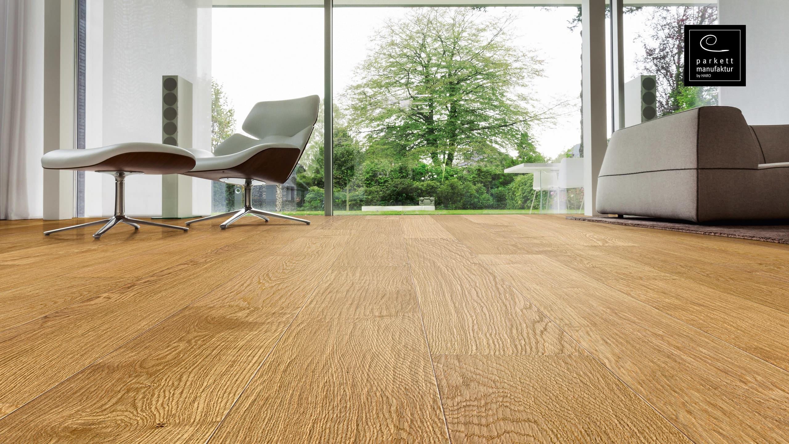 parkettmanufaktur by HARO 4000 Plancia 4B Rovere Selectiv piallato oleovera Top Connect