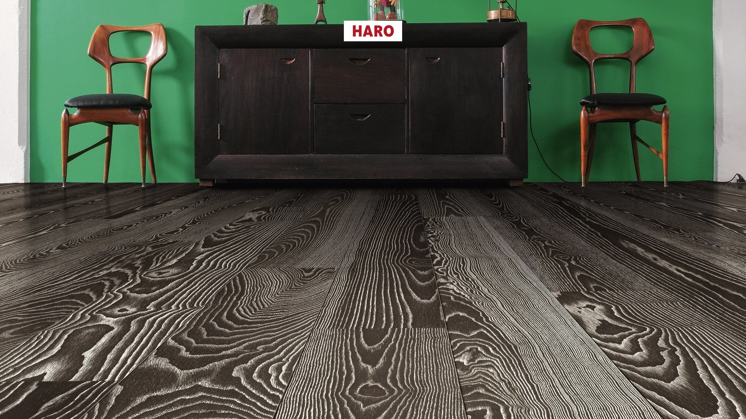 HARO PARQUET 4000 Plancia 180 2B Frassino Fancy spazzolato naturaLin plus Top Connect