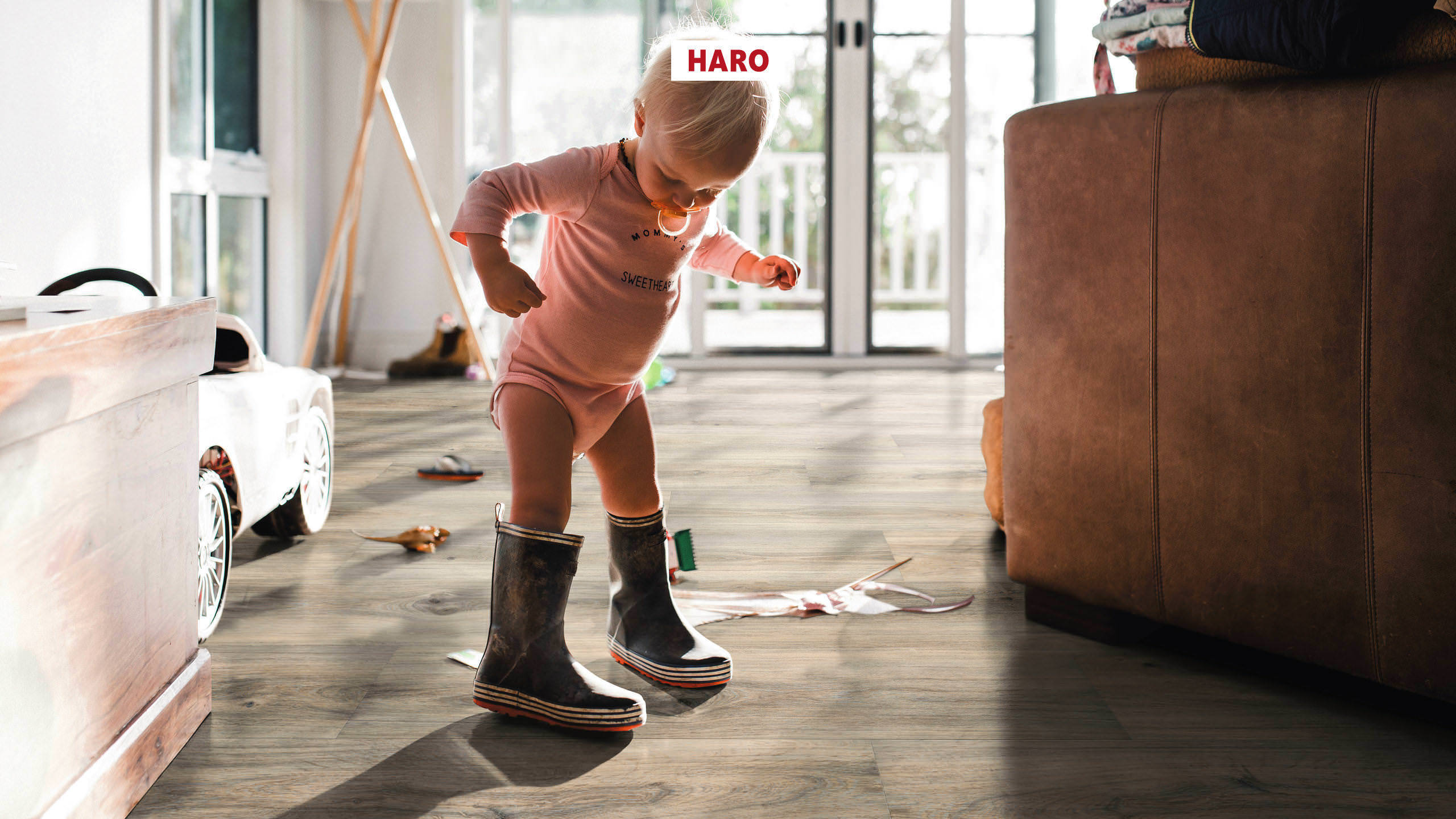 DISANO by HARO Saphir Plancia 4BM Rovere cristallo* spazzolato Top Connect