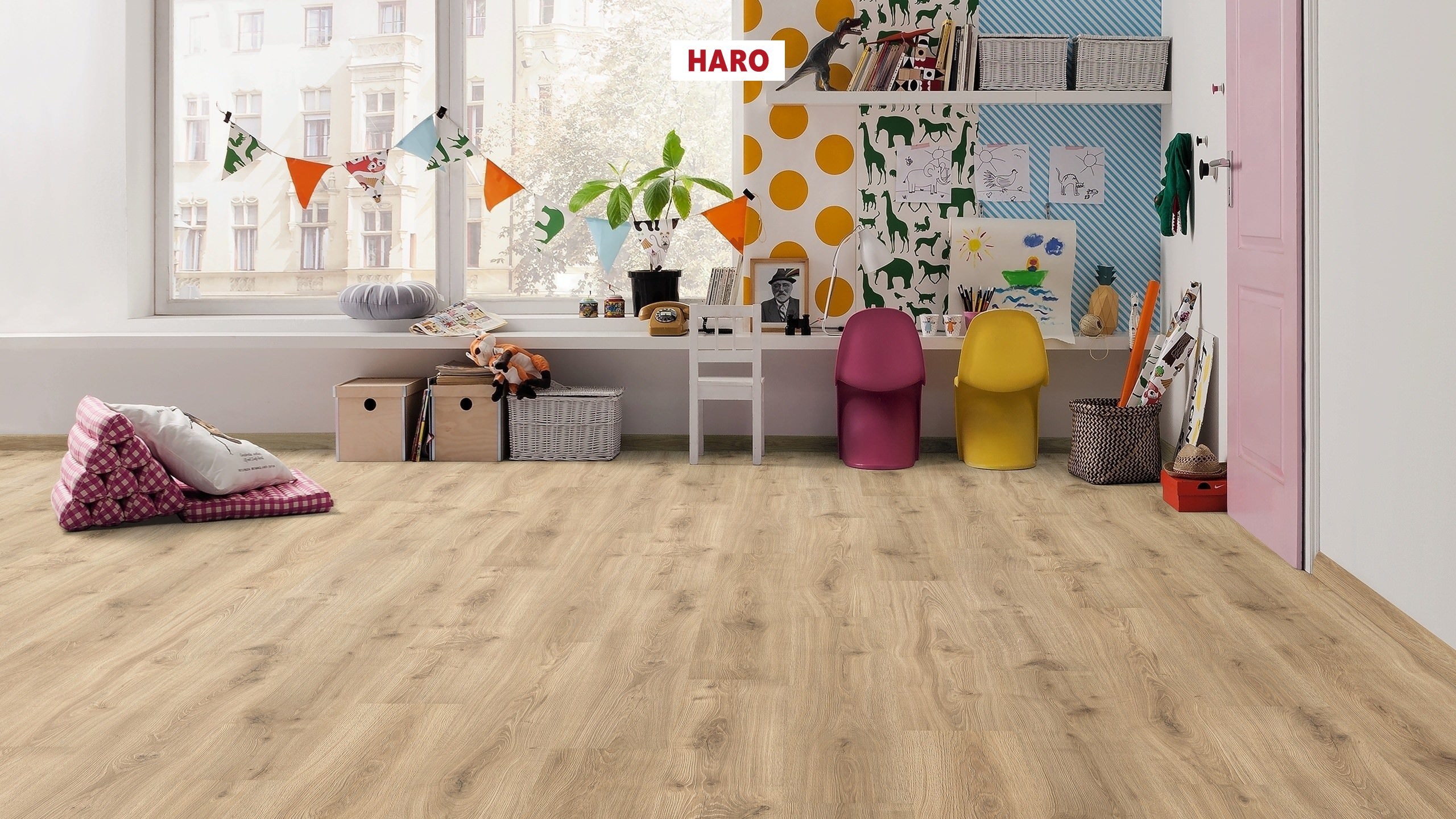 HARO Pavimento in laminato edizione speciale NKL31 Plancia Rovere Olbia* soft opaco Lock plus