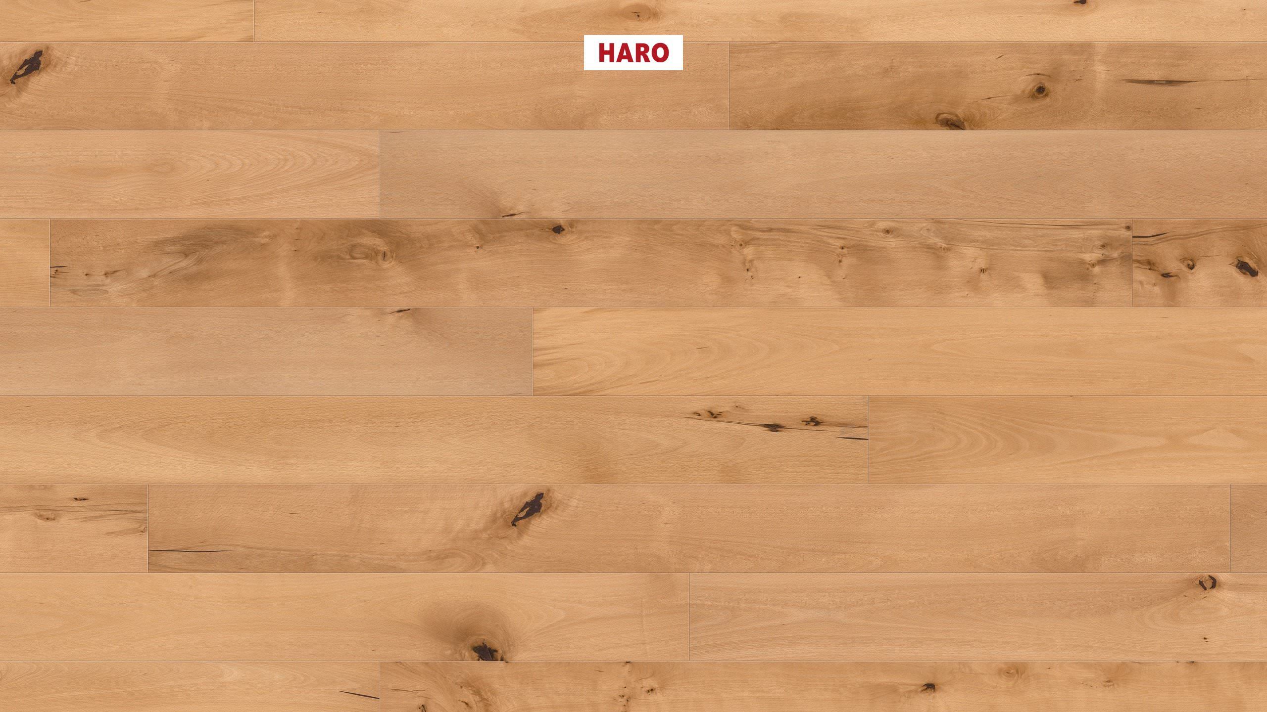 HARO PARQUET 4000 Plancia 180 4B Faggio evaporato Universal spazzolato naturaLin plus Top Connect