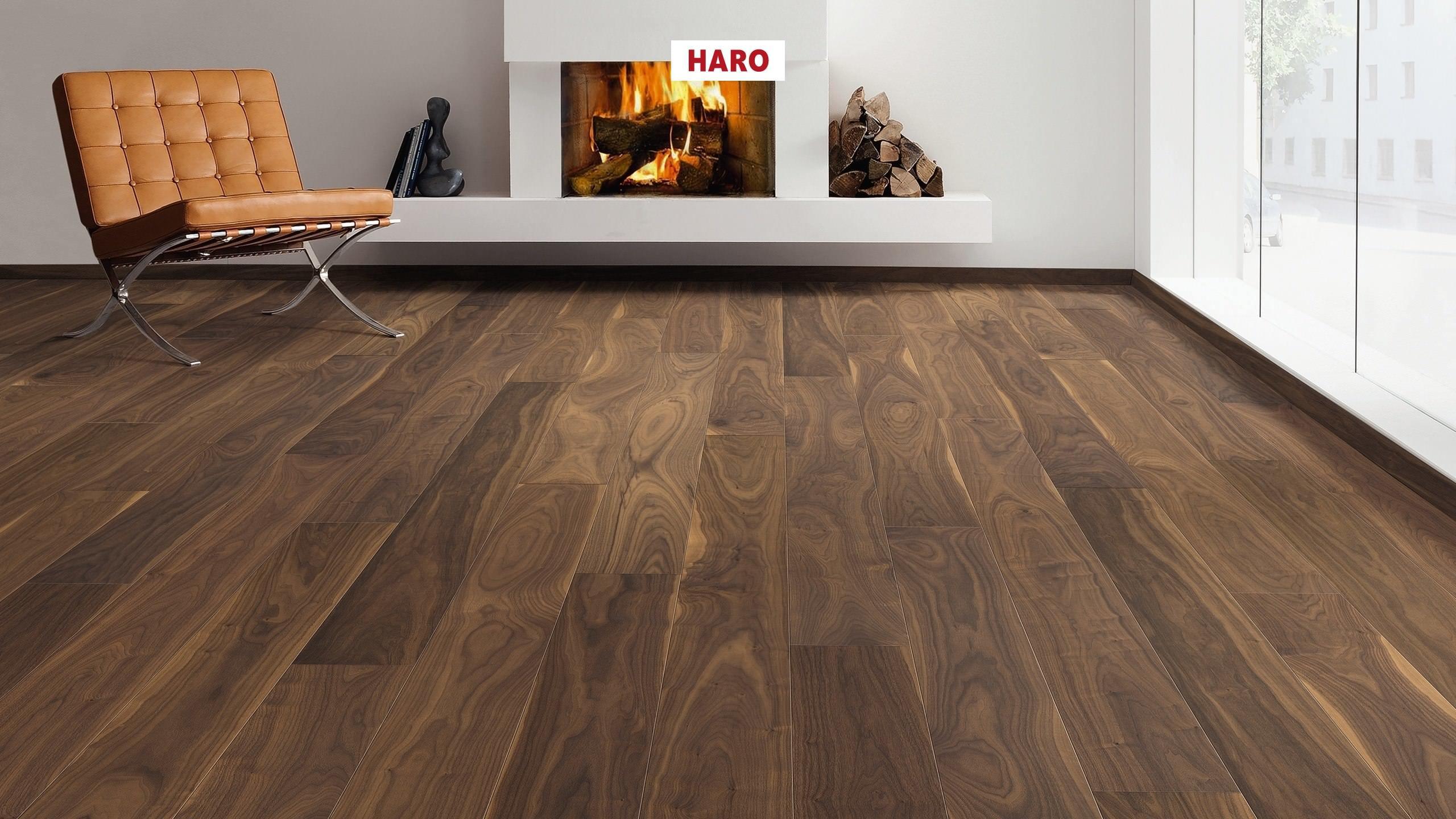 HARO PARQUET 4000 Plancia 180 4B Noce americano Universal naturaLin plus Top Connect