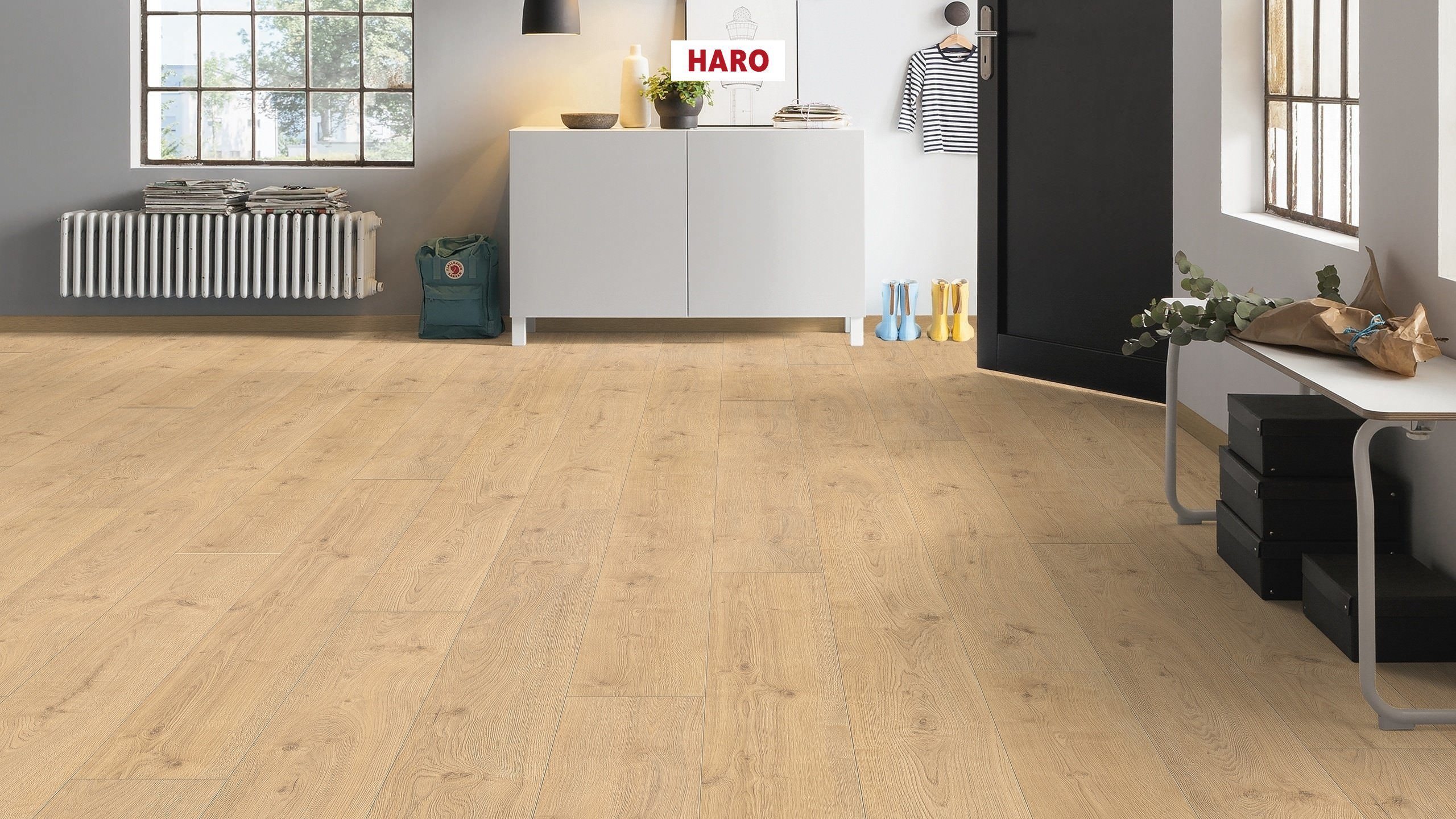 HARO Pavimento in laminato TRITTY 200 Aqua Gran Via 4B Rovere Portland puro* authentic Top Connect