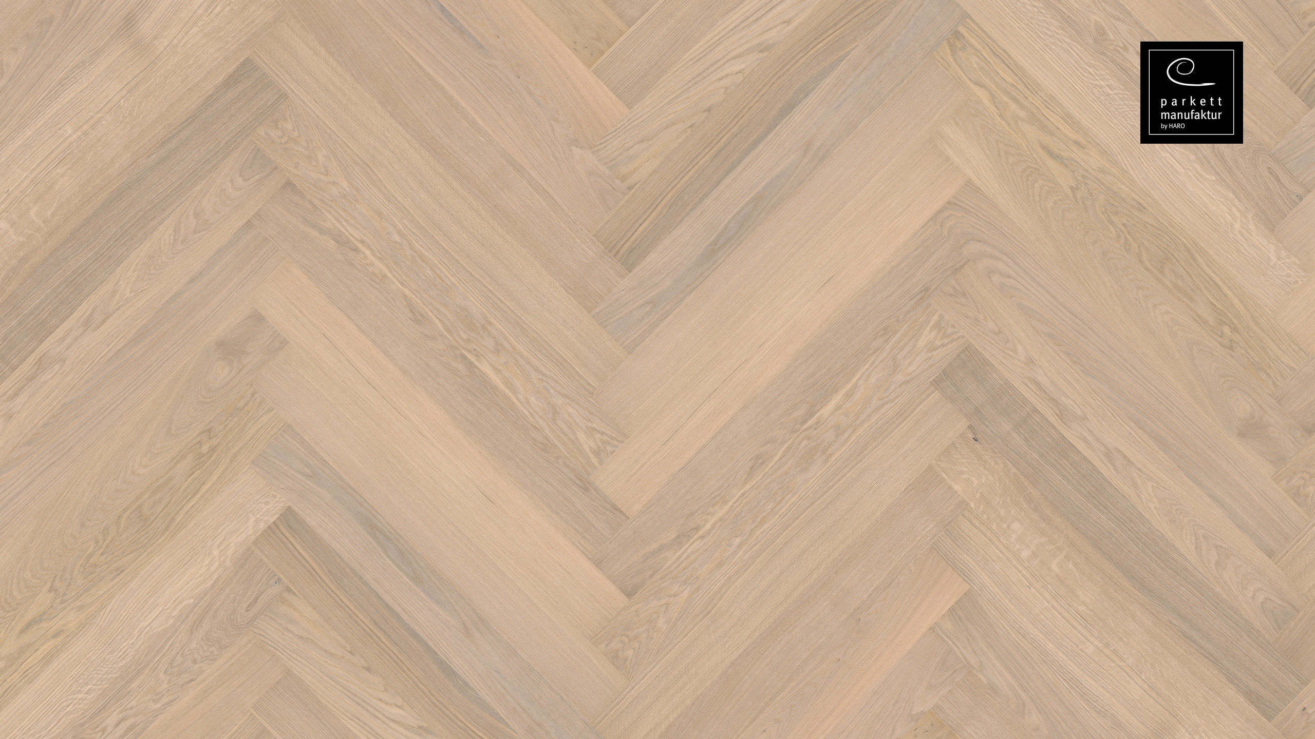 parkettmanufaktur by HARO 4000 Listone Prestige Rovere bianco Selectiv spazzolato oleovera Maschio/femmina