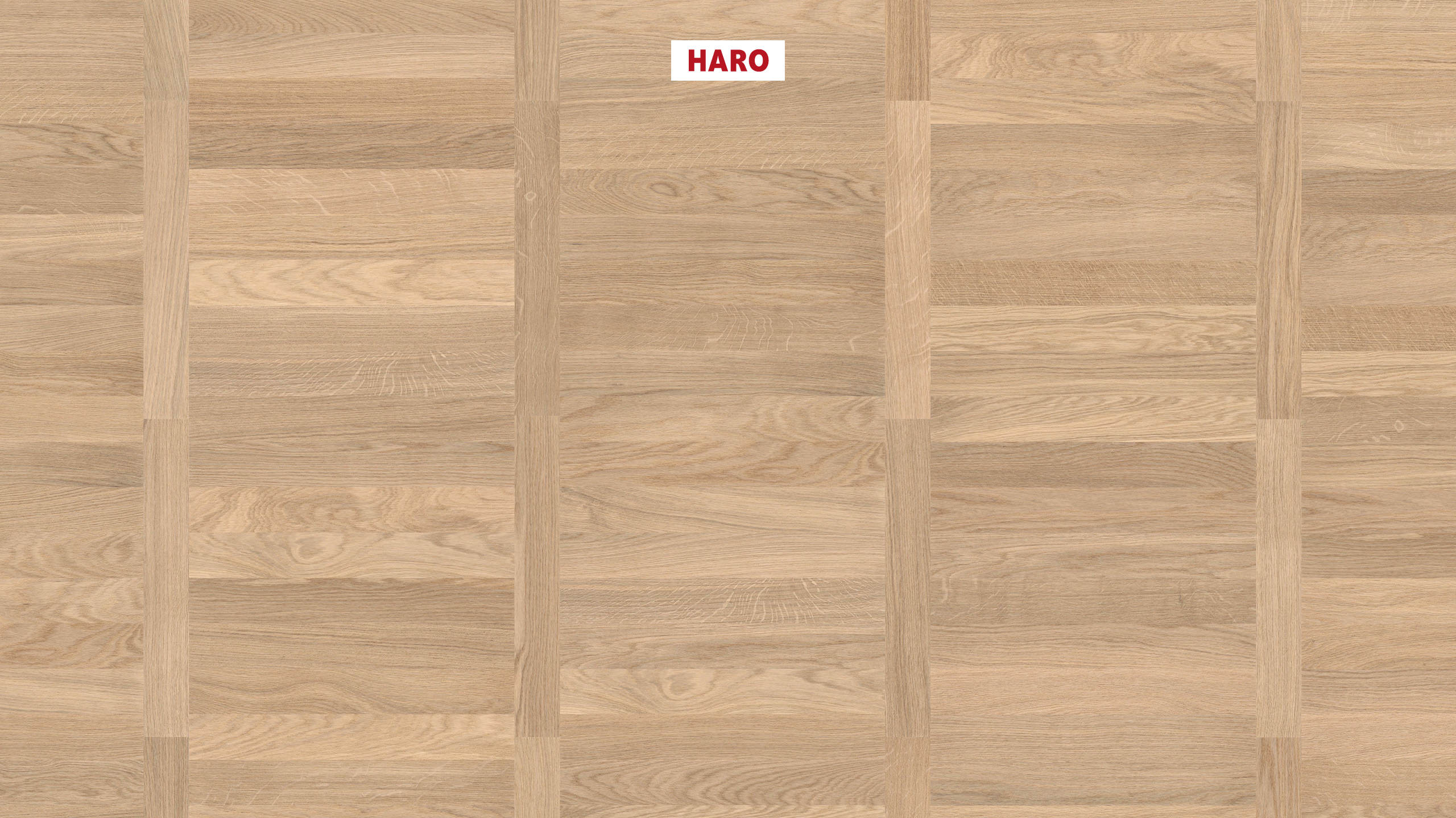 HARO PARQUET 4000 Listello Allegro Rovere bianco chiaro Trend spazzolato naturaDur Maschio/femmina