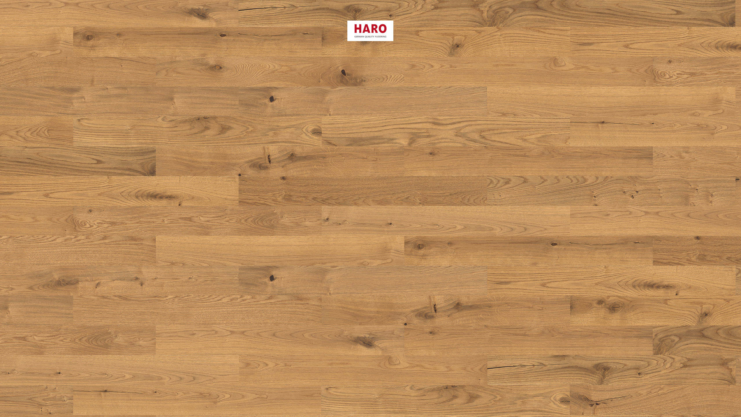 HARO PARQUET 4000 Listone Prestige Rovere Sauvage spazzolato naturaLin plus Maschio/femmina