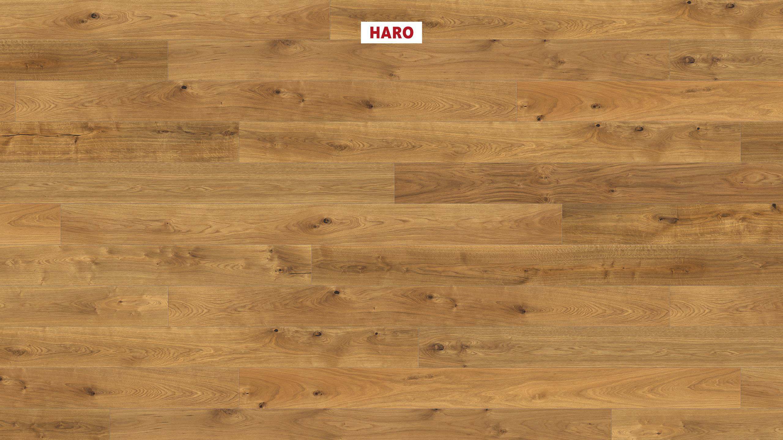 HARO PARQUET 4000 Plancia Maxim 4B Rovere Sauvage spazzolato naturaLin plus Maschio/femmina