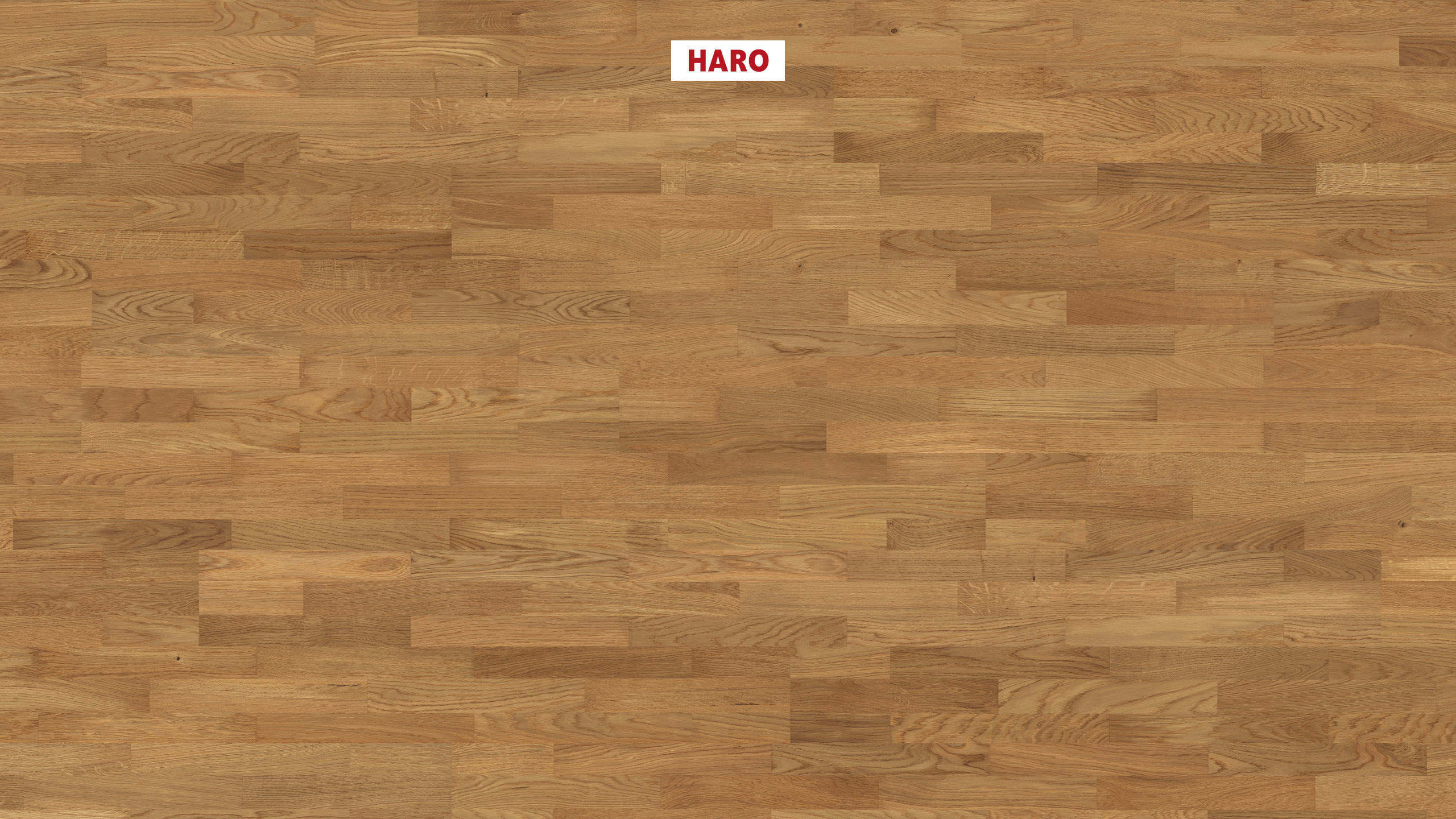 HARO PARQUET 4000 3-strip Rovere Naturale spazzolato naturaDur Top Connect