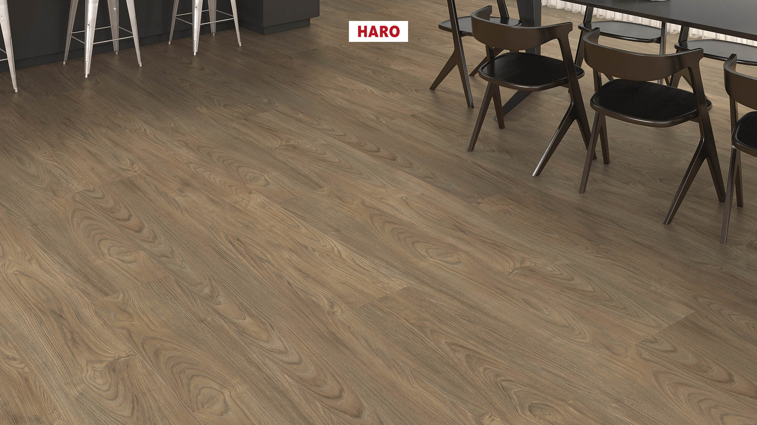 HARO Pavimento in laminato TRITTY 200 Aqua Gran Via 4B Olmo Vario* authentic soft Silent CT Top Connect