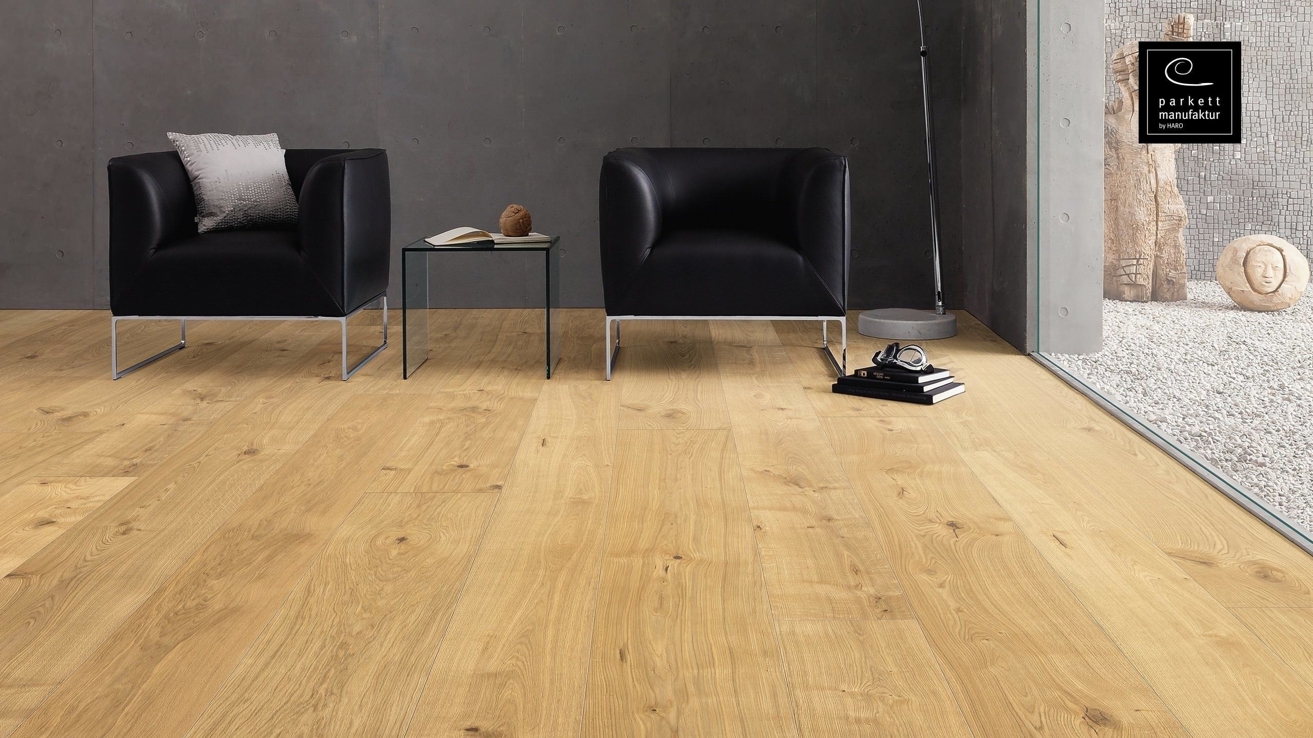 parkettmanufaktur by HARO 6000 Plancia XL 4B Rovere spazzolato oleovera Maschio/femmina