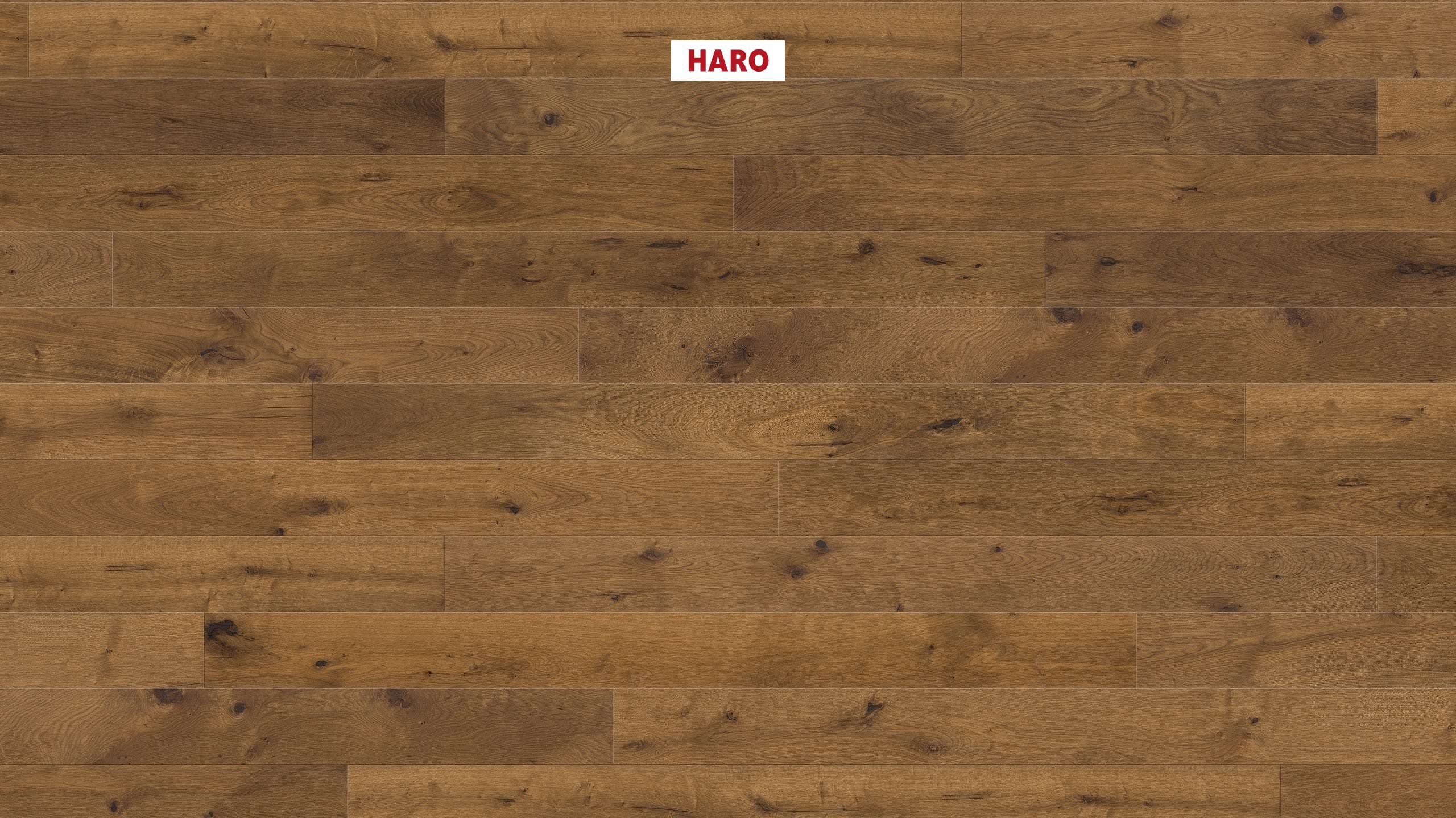 HARO PARQUET 4000 Plancia 180 4B Rovere anticato Sauvage spazzolato naturaDur Top Connect