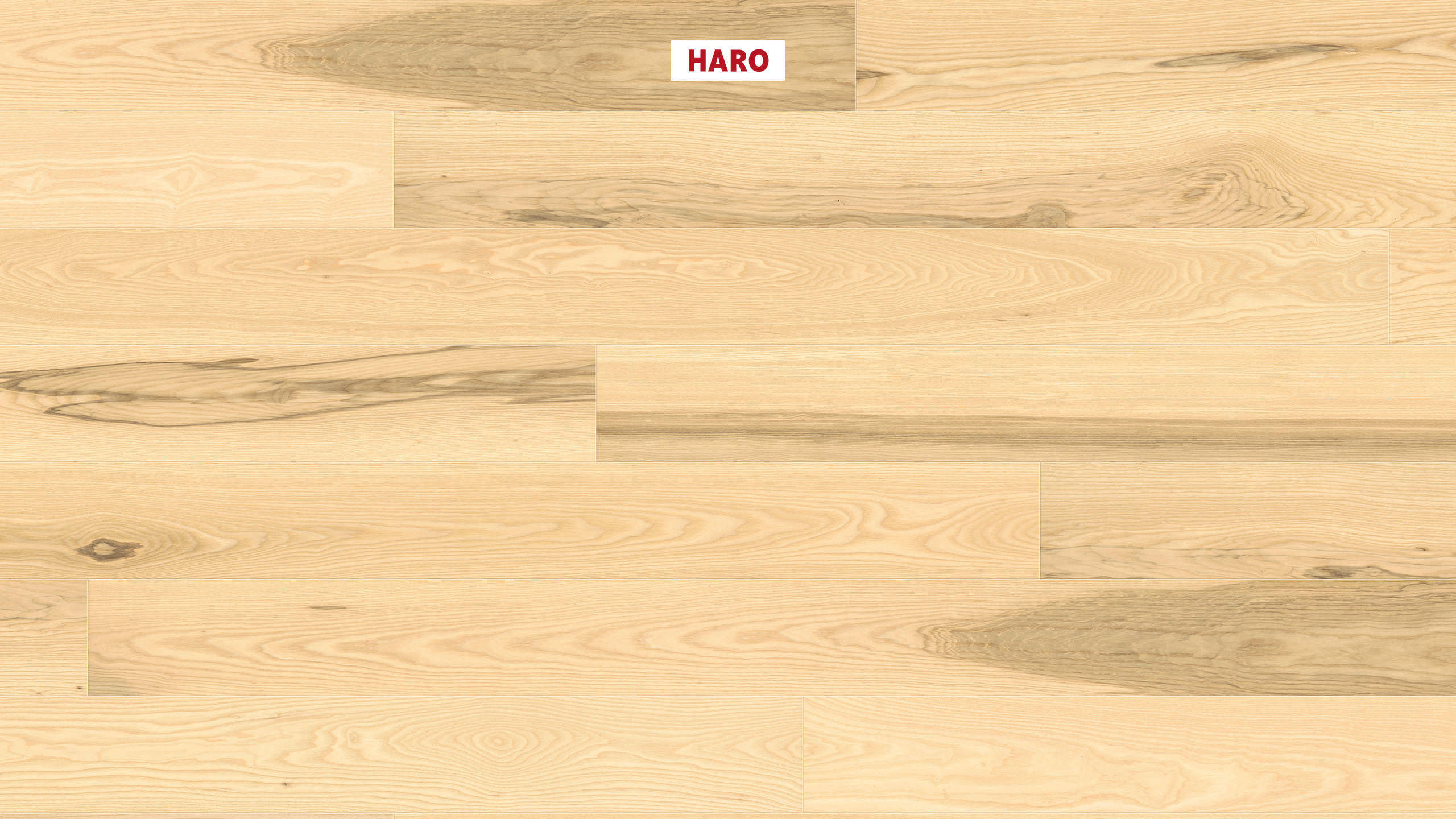 HARO PARQUET 4000 Plancia 180 4B Frassino invisible Universal spazzolato naturaDur Top Connect