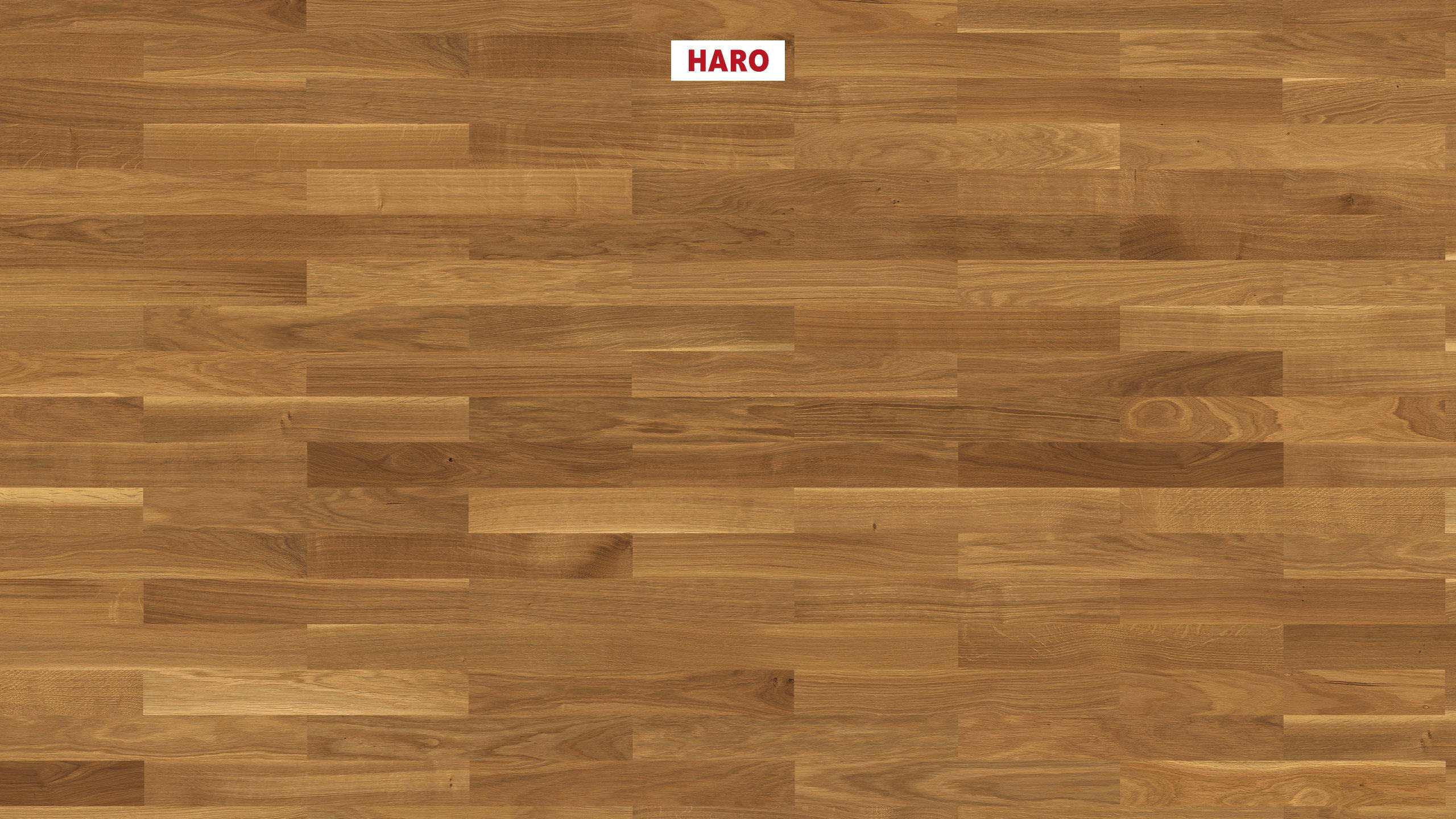 HARO PARQUET 3000 Listello Allegro Rovere Objekt naturaLin plus Nut & Feder Rechts
